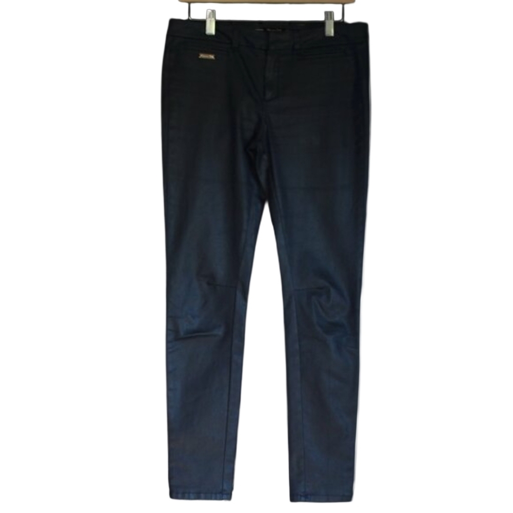 Massimo Dutti | Leather Effect Pants